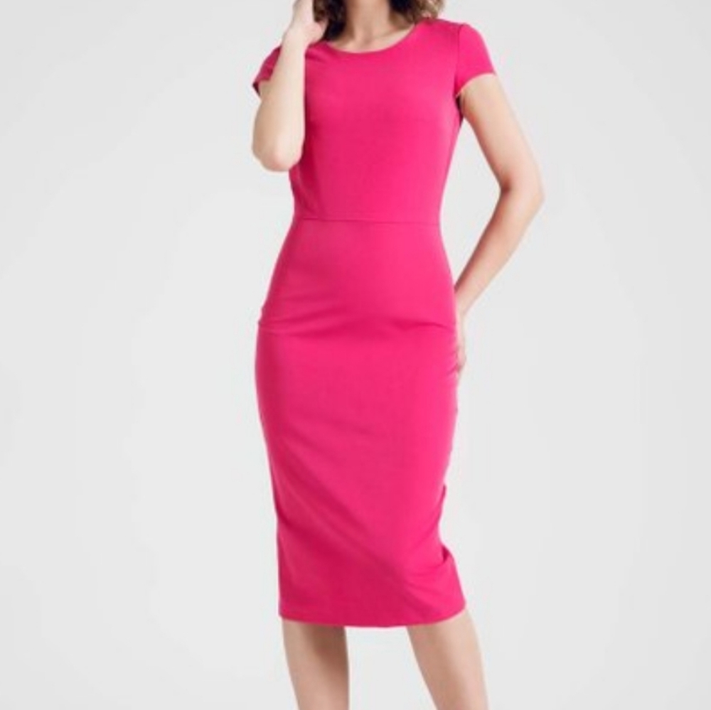 Pink Pepe Runa Pencil Dress